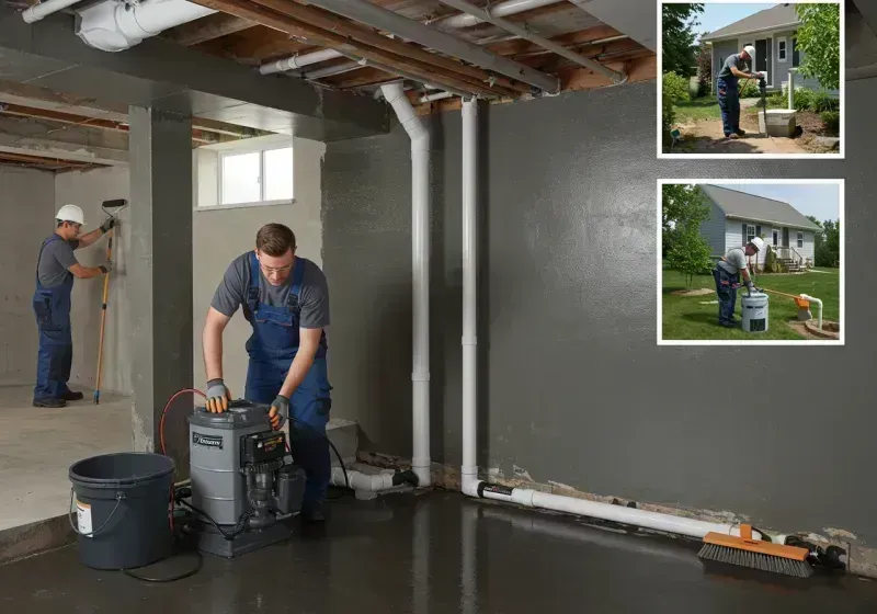 Basement Waterproofing and Flood Prevention process in Whiteville, NC